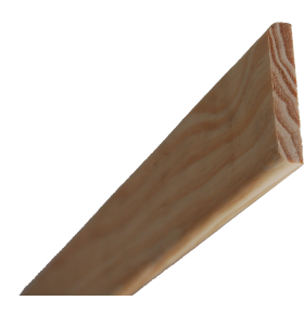 Guarnições para Porta em Pinho Marítimo Liso 50x10mm - Pack de 5