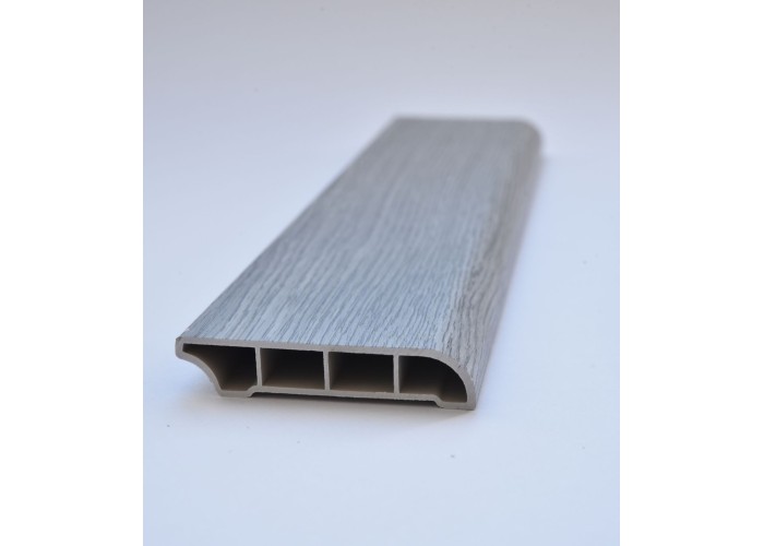 Rodapé Alveolar PVC para Best Floor 521 - Carvalho Cinza-Escuro