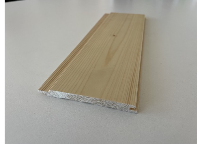 Lambrim Pinho Abeto Natural Envernizado