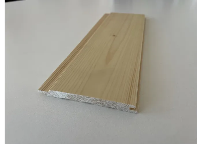Lambrim Pinho Abeto Natural Envernizado