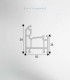 Janela PVC 100x50cm Basculante Vidro Duplo transparente|Entrega rápida