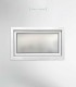 Janela PVC 100x50cm Basculante Vidro Duplo fosco | Entrega rápida