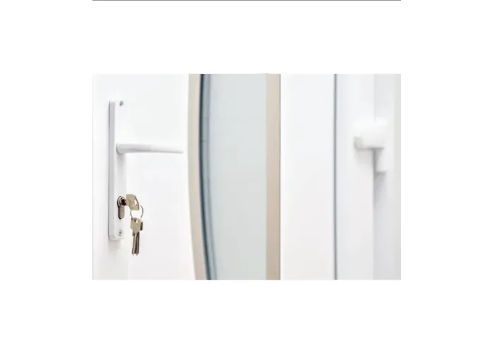 Porta Exterior PVC Cordoba 98x208cm Esquerda