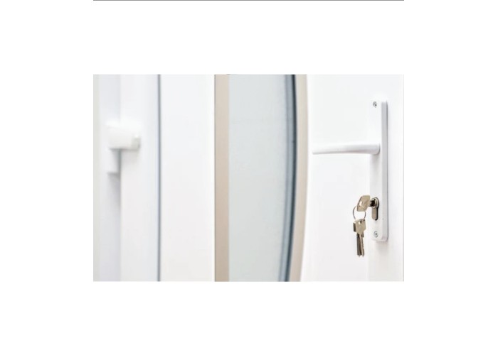 Porta Exterior PVC Cordoba Direita - Por Medida