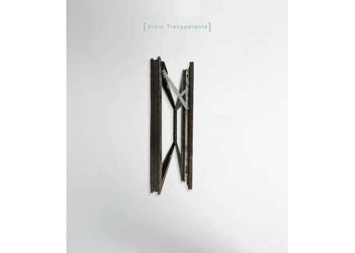 Janela PVC 70x100cm Oscilobatente Esquerda Nogueira Vidro Duplo