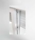 Janela PVC 75x117cm Oscilobatente com Estore Vidro Duplo | Cando