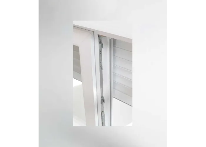 Janela PVC 75x117cm Oscilobatente com Estore Vidro Duplo | Cando