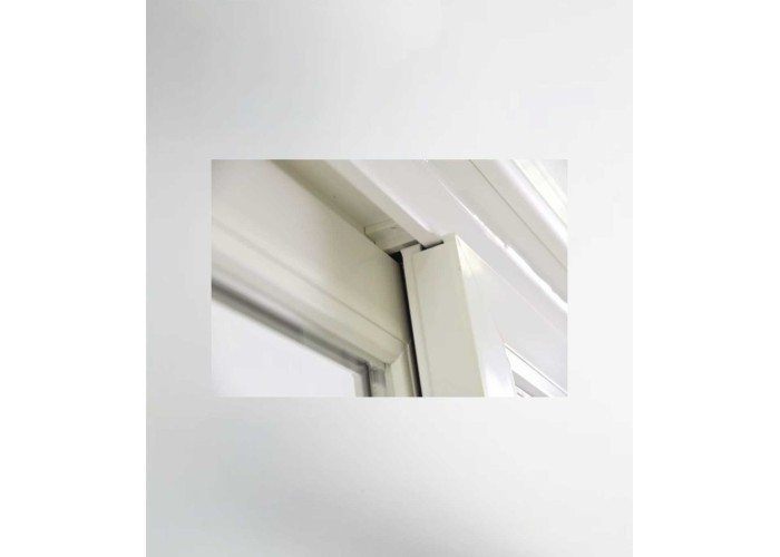Porta Janela de Correr PVC 120x200cm Vidro Duplo Aluplast