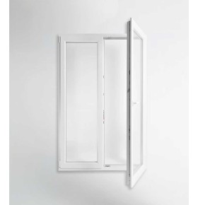 Porta Janela PVC Oscilobatente 120x200cm Vidro Duplo ALUPLAST Fabrico Especial