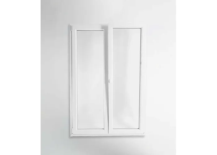 Porta Janela PVC Oscilobatente 120x200cm Vidro Duplo Aluplast