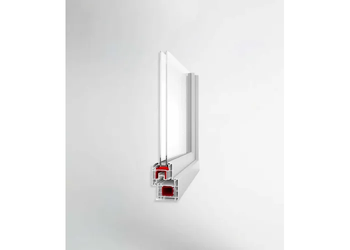 Porta Janela PVC Oscilobatente 120x200cm Vidro Duplo Aluplast