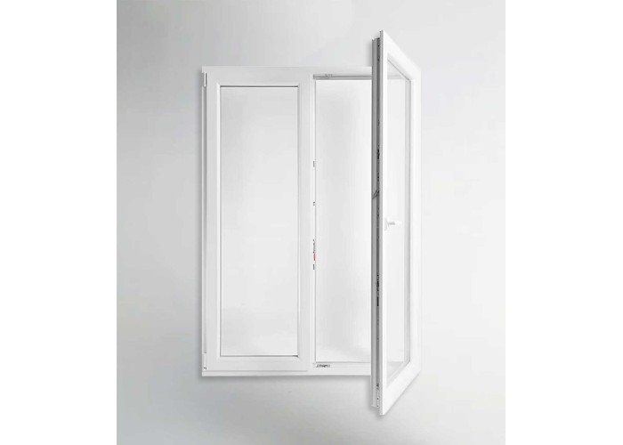 Porta Janela PVC Oscilobatente 150x200cm Vidro Duplo ALUPLAST