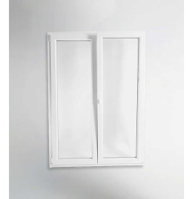 Porta Janela PVC Oscilobatente 150x200cm Vidro Duplo Aluplast