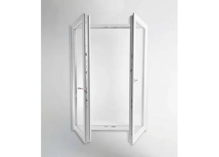 Porta Janela PVC Oscilobatente 150x200cm Vidro Duplo Aluplast