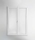 Porta Janela PVC Oscilobatente 150x200cm Vidro Duplo Aluplast