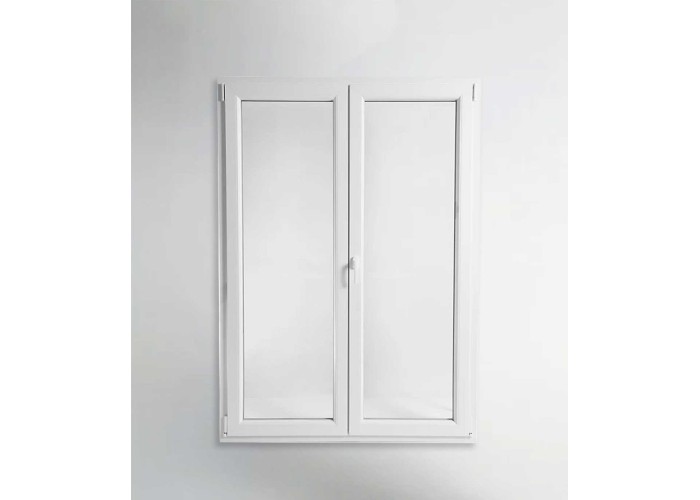 Porta Janela PVC Oscilobatente 150x200cm Vidro Duplo Aluplast