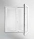 Porta Janela PVC Oscilobatente 200x200cm Vidro Duplo ALUPLAST
