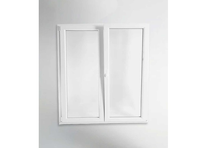 Porta Janela PVC Oscilobatente 200x200cm Vidro Duplo Aluplast