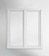 Porta Janela PVC Oscilobatente 200x200cm Vidro Duplo Aluplast