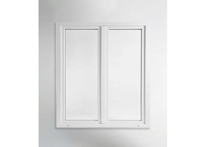 Porta Janela PVC Oscilobatente 200x200cm Vidro Duplo Aluplast