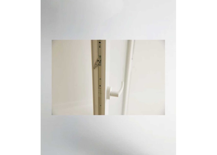 Porta Janela PVC Oscilobatente 200x200cm Vidro Duplo Aluplast