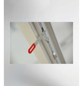 Porta Janela PVC Oscilobatente 200x200cm Vidro Duplo Aluplast