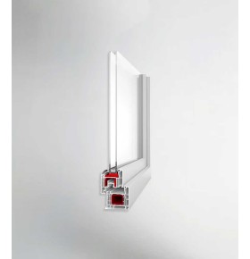 Porta Janela PVC Oscilobatente 200x200cm Vidro Duplo Aluplast