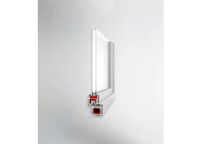 Porta Janela PVC Oscilobatente 200x200cm Vidro Duplo Aluplast