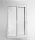Porta Janela de Correr PVC 120x218,5cm com Estore Vidro Duplo Aluplast