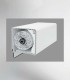 Porta Janela de Correr PVC 120x218,5cm com Estore Vidro Duplo Aluplast