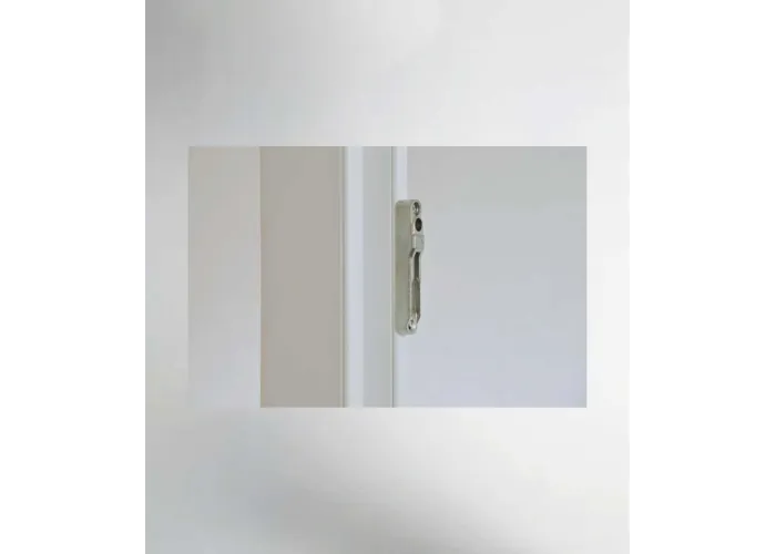 Porta Janela de Correr PVC 120x218,5cm com Estore Vidro Duplo Aluplast