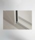 Porta Janela de Correr PVC 120x218,5cm com Estore Vidro Duplo Aluplast