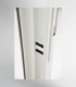 Porta Janela de Correr PVC 120x218,5cm com Estore Vidro Duplo Aluplast