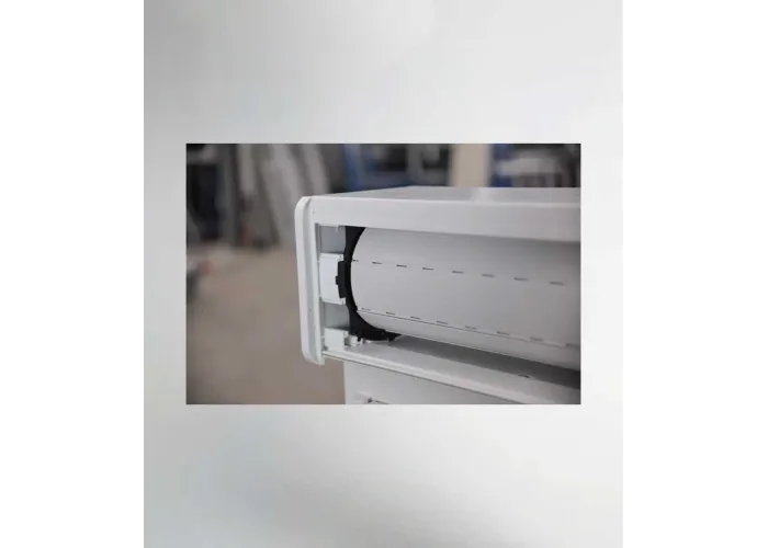 Porta Janela de Correr PVC 120x218,5cm com Estore Vidro Duplo Aluplast