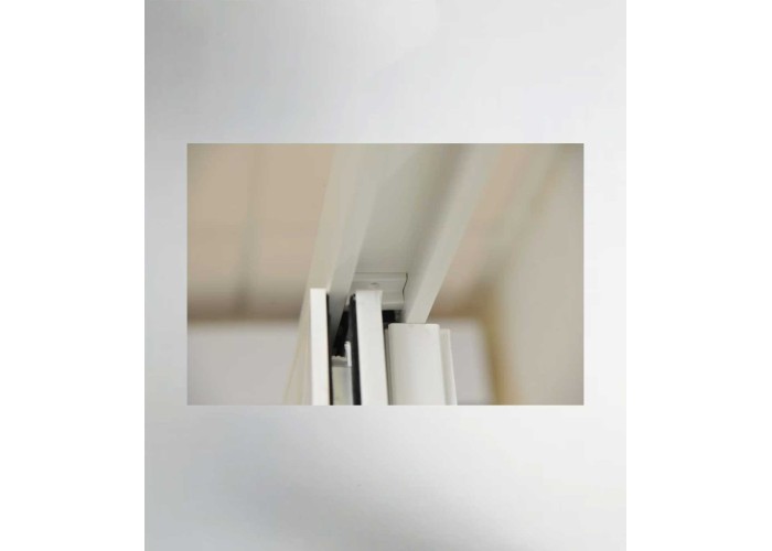 Porta Janela de Correr PVC 150x218,5cm com Estore Vidro Duplo Aluplast