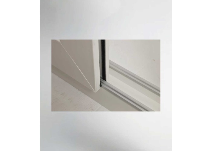 Porta Janela de Correr PVC 150x218,5cm com Estore Vidro Duplo Aluplast
