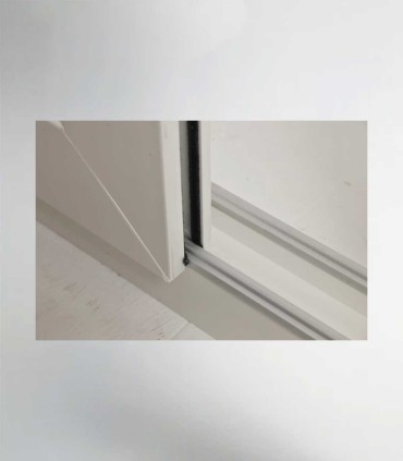 Porta Janela de Correr PVC 150x218,5cm com Estore Vidro Duplo ALUPLAST Fabrico Especial