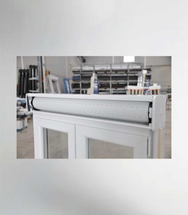 Porta Janela de Correr PVC 150x218,5cm com Estore Vidro Duplo ALUPLAST Fabrico Especial