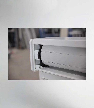 Porta Janela de Correr PVC 150x218,5cm com Estore Vidro Duplo ALUPLAST Fabrico Especial