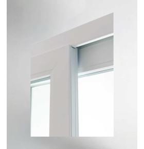 Porta Janela de Correr PVC 200x218,5cm com Estore Vidro Duplo Aluplast