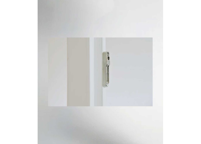 Porta Janela de Correr PVC 200x218,5cm com Estore Vidro Duplo Aluplast