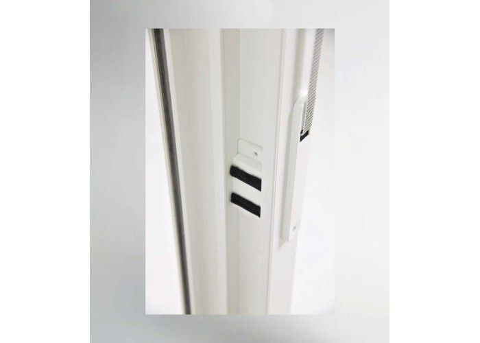 Porta Janela de Correr PVC 200x218,5cm com Estore Vidro Duplo Aluplast