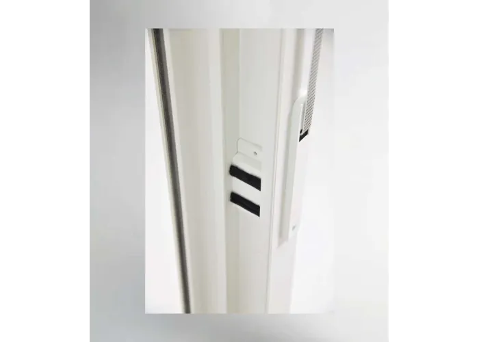 Porta Janela de Correr PVC 200x218,5cm com Estore Vidro Duplo Aluplast