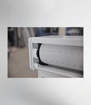 Porta Janela de Correr PVC 200x218,5cm com Estore Vidro Duplo ALUPLAST Fabrico Especial