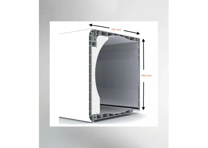 Porta Janela de Correr PVC 200x218,5cm com Estore Vidro Duplo Aluplast