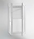 Porta Janela PVC Oscilobatente 120x218,5cm com Estore Vidro Duplo Aluplast