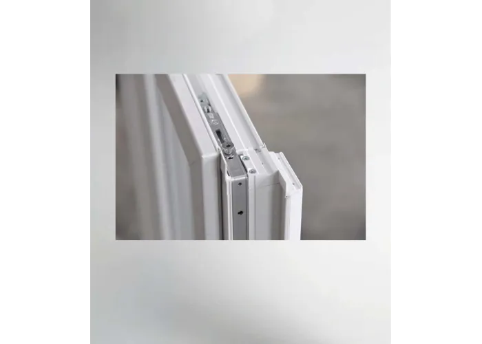 Porta Janela PVC Oscilobatente 120x218,5cm com Estore Vidro Duplo Aluplast