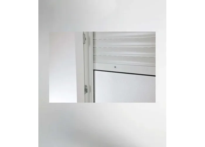 Porta Janela PVC Oscilobatente 200x218,5cm com Estore Vidro Duplo Aluplast