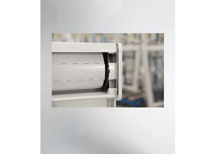 Porta Janela PVC Oscilobatente 200x218,5cm com Estore Vidro Duplo Aluplast