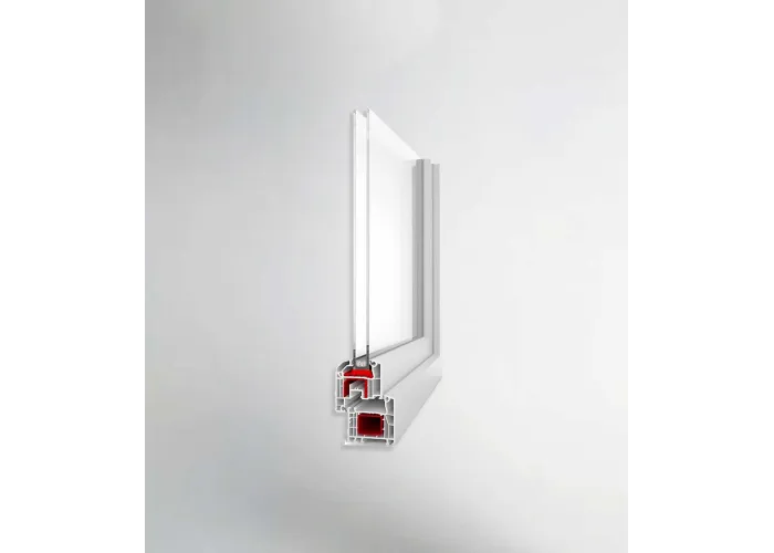 Porta Janela PVC Oscilobatente 200x218,5cm com Estore Vidro Duplo Aluplast